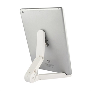 iPad/tablet holder Fold-up-Stand hvid  